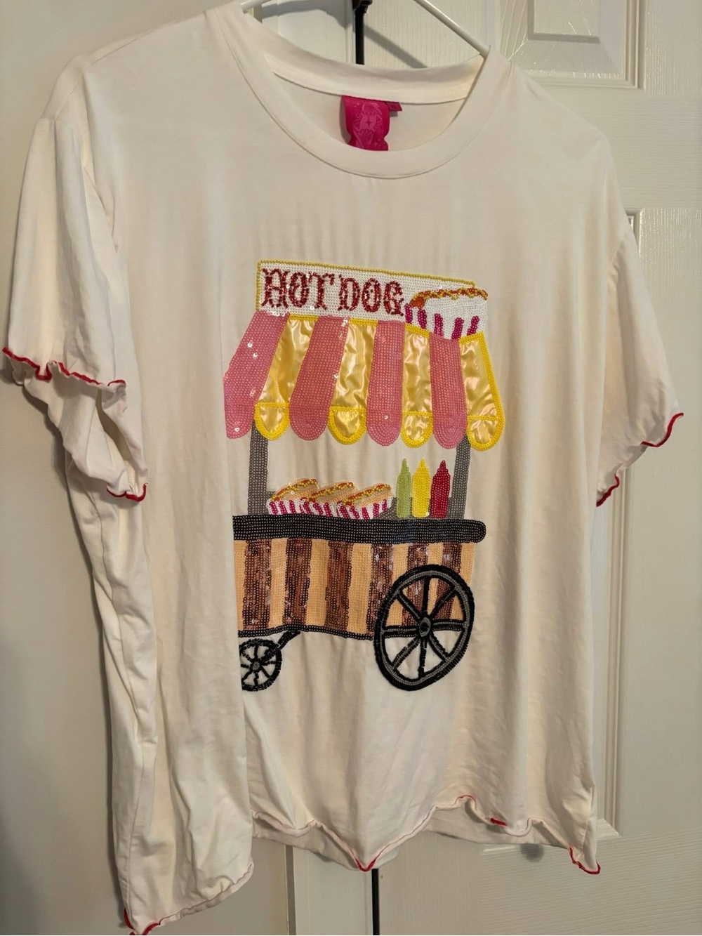 Queen of Sparkles Hot Dog Cart T